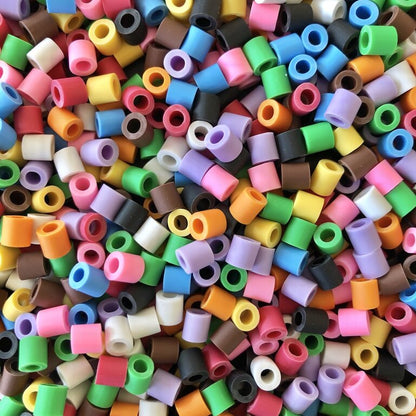 Nabbi BioBeads Perles à repasser Biodégradables 10 couleurs - Lot de 1000