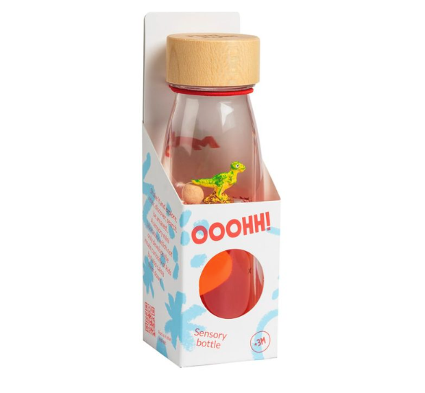 Petit Boum Bouteille sensorielle Move T-rex