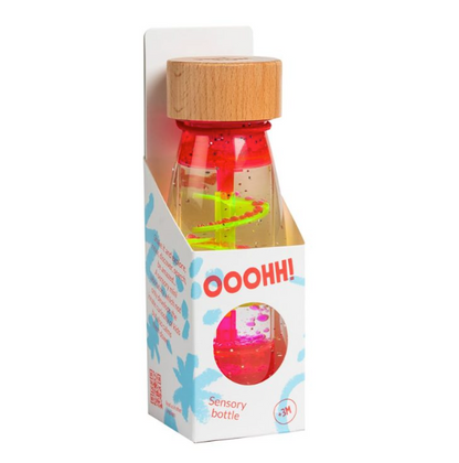 Petit Boum Bouteille sensorielle Move Spiral Pink