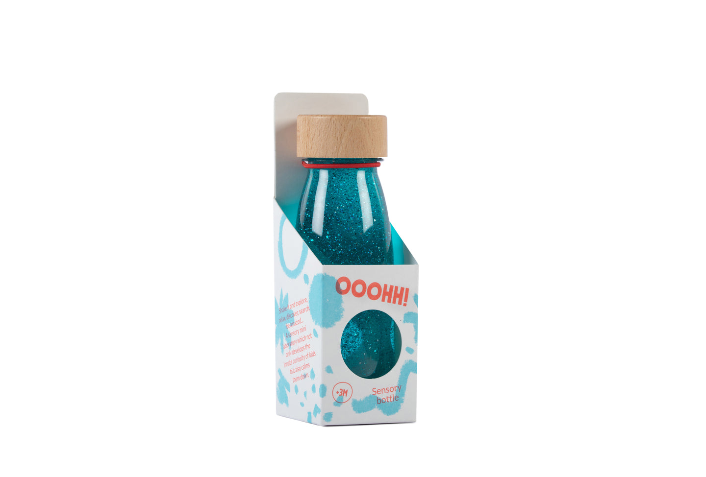 PETIT BOUM Bouteille Sensorielle Turquoise