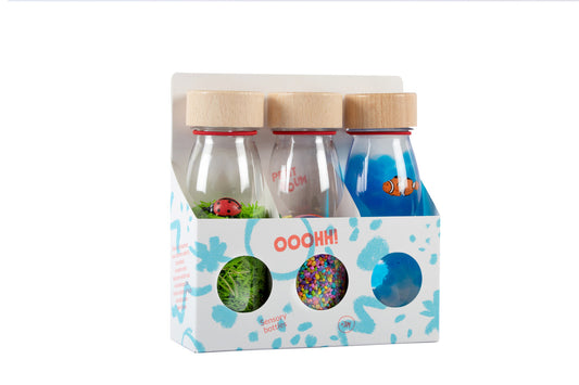 PETIT BOUM Bouteilles Sensorielles Sonores Pack Eco