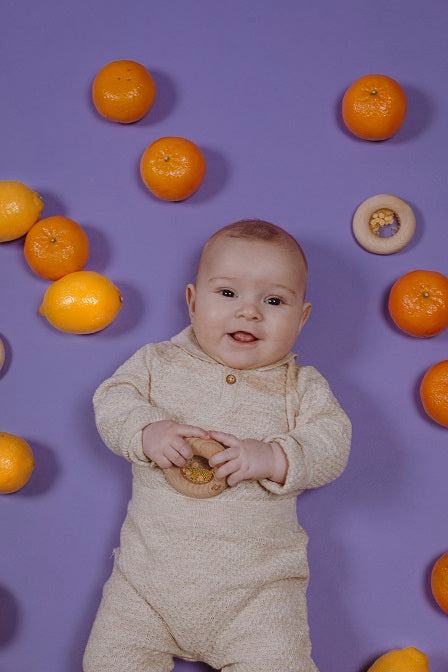 Petit Boum Hochet sensoriel Donut Carottes