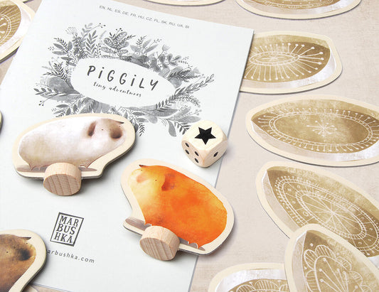 Piggily Jeu de société Marbushka