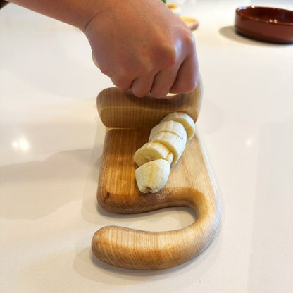 Couteau Montessori en bois - Bumbu Toys