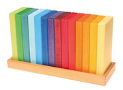 Planchettes arc en ciel pour constructions XL Grimm's