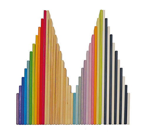 Planches de construction en bois Monochrome Grimm's