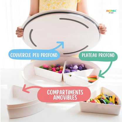 PlayTRAY Inspire My Play Plateau de jeux sensoriels