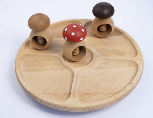 Plateau rond 4 compartiments Pagalou Toys