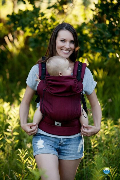 Porte-bébé Little Frog Ruby Herringbone