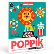 Poster panoramique + 750 stickers Cirque Poppik