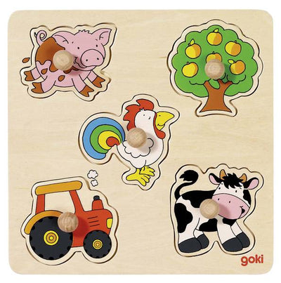 Puzzle en bois A la campagne
