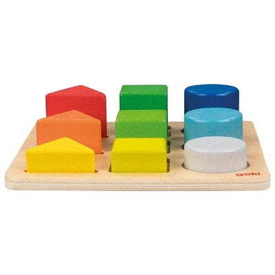 Puzzle Assortir les formes et les couleurs Goki