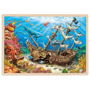 Puzzle en bois Galion Englouti Santa Elena - 192 pièces Goki