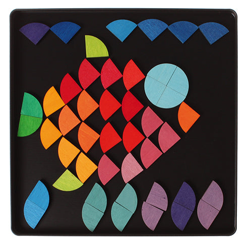 Puzzle magnétique Demi-cercles GRIMMS