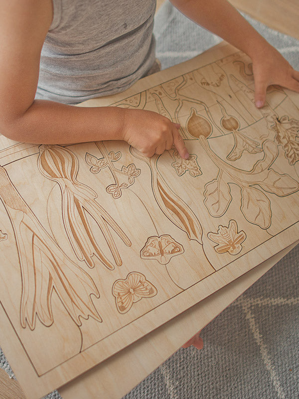 Puzzle Notre jardin Stuka Puka