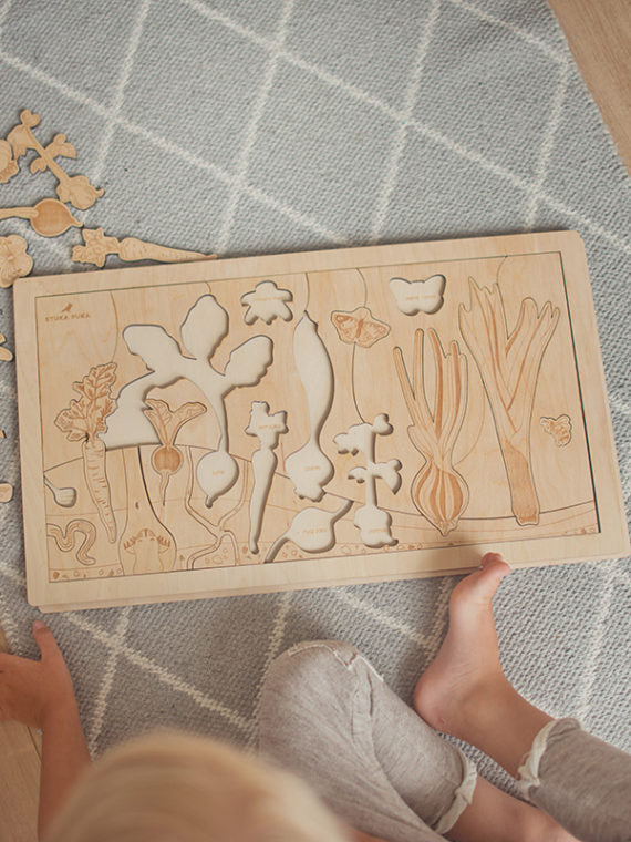 Puzzle Notre jardin Stuka Puka