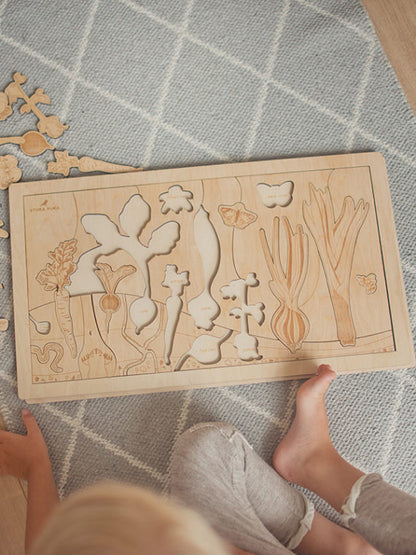 Puzzle Notre jardin Stuka Puka