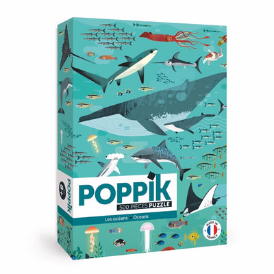 Puzzle Océans 500 pièces Poppik