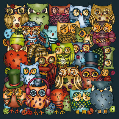 Puzzle Palapeli Owls - 210 pièces