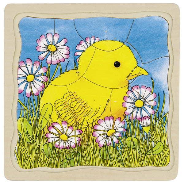 Puzzle à couches de l'oeuf à la Poule GOKI