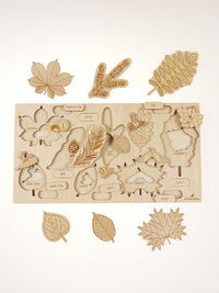 Puzzle à couches Feuilles, Arbres et fruits Stuka Puka