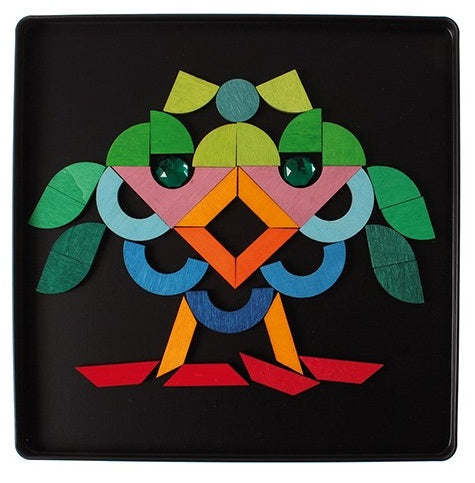 Puzzle Magnétique Triangle, carré, cercle GRIMM's