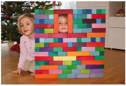 Jeu de construction Pyramide GRIMMS 100 pièces