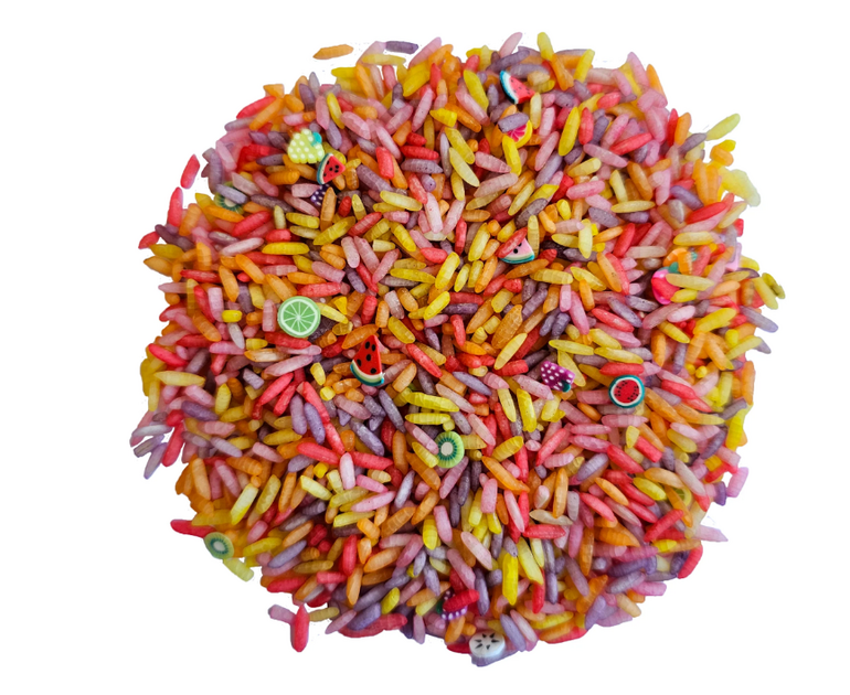 Riz coloré Fruit Mix - Riz sensoriel