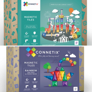 Pack CONNETIX Parcours à billes arc-en-ciel + Mini pack 24 pièces