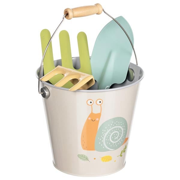 Seau avec outils de jardinage - GOKI