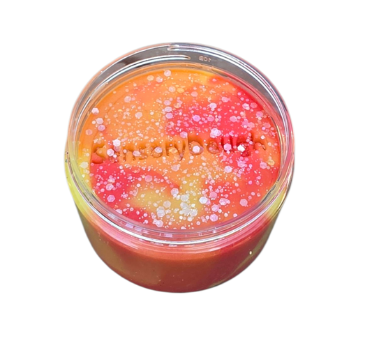 Senorydough Pâte à modeler avec paillettes Jaune/rouge/orange