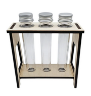 SensoryFizz Jeu de potions magique Support pour 3 tubes
