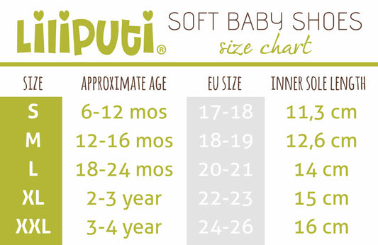 Liliputi Babyboots Snowflake turquoise