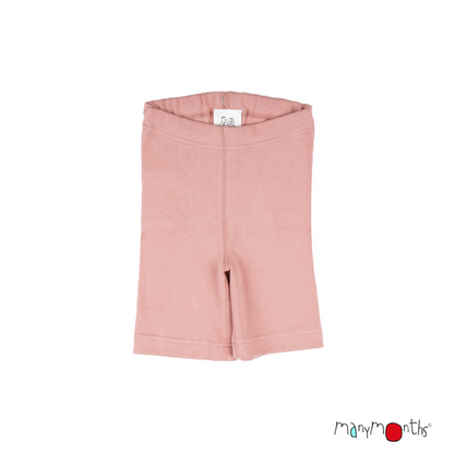 ManyMonths short legging unisexe coton bio - différents coloris -