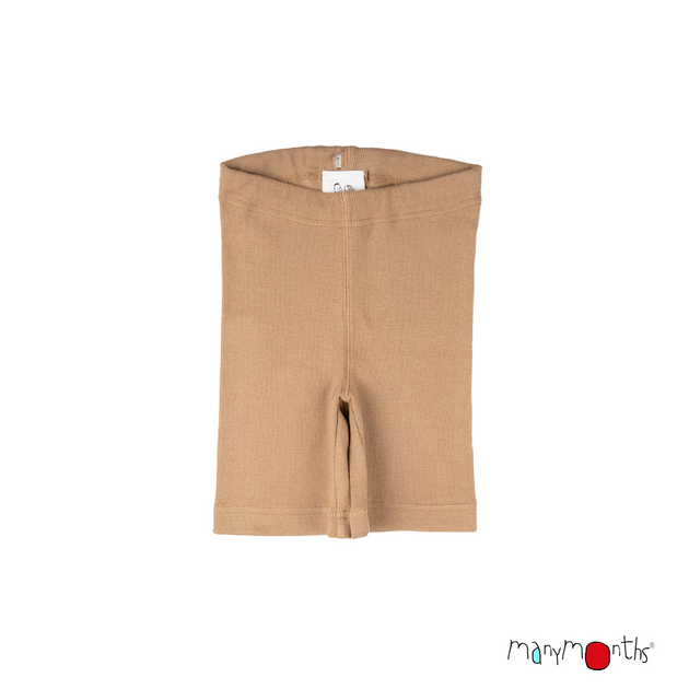 ManyMonths short legging unisexe coton bio - différents coloris -