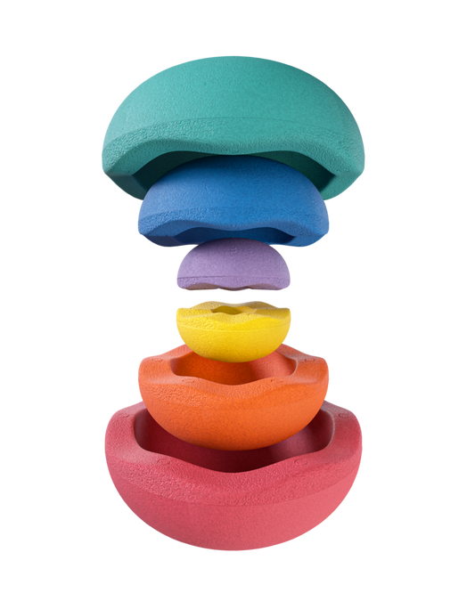Stapelstein Insice Arc-en-ciel - Lot de 6 pierres
