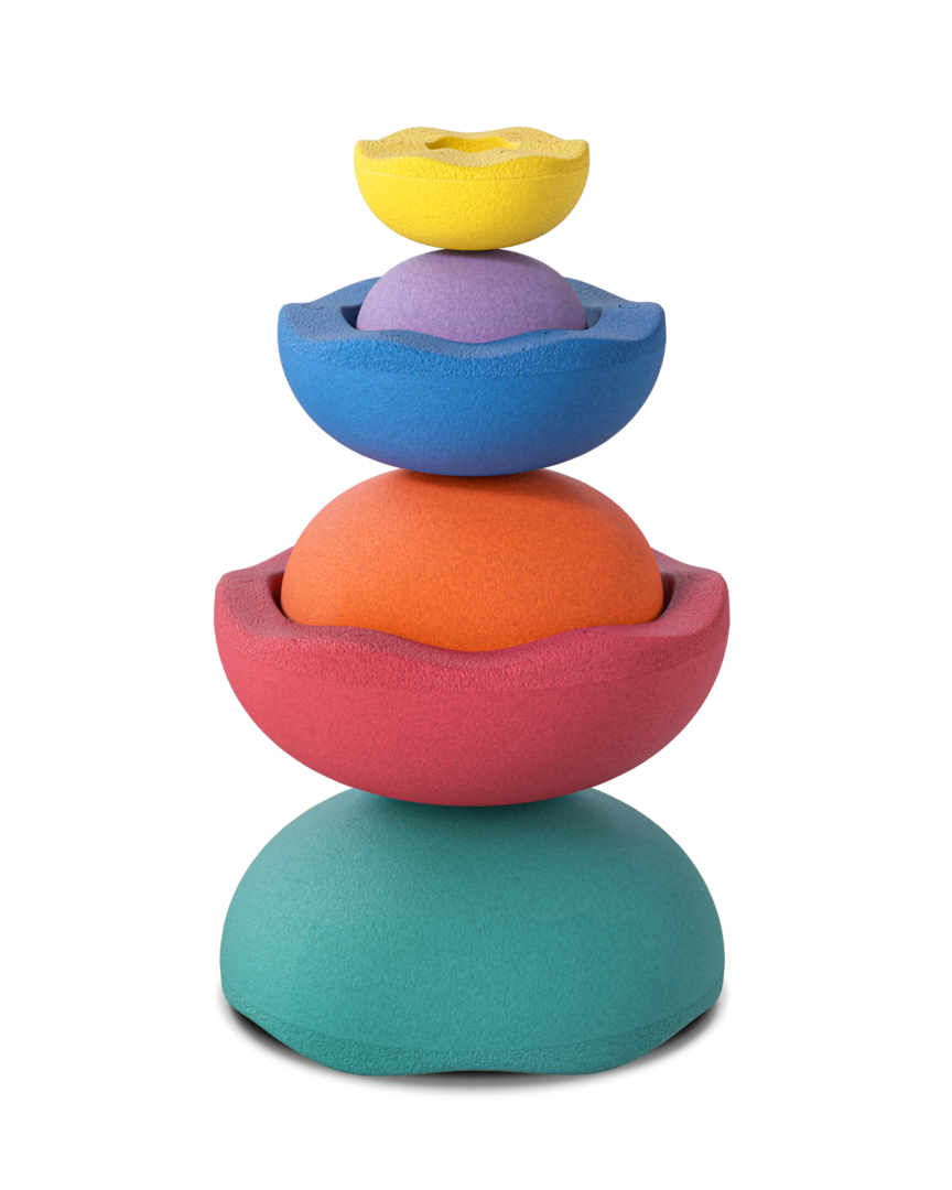 Stapelstein Insice Arc-en-ciel - Lot de 6 pierres