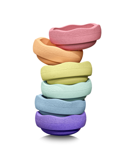 Stapelstein Pierres empilables - Pastel Lot de 6