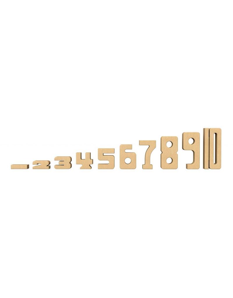 Sumblox lot de 43 pièces - chiffres en bois