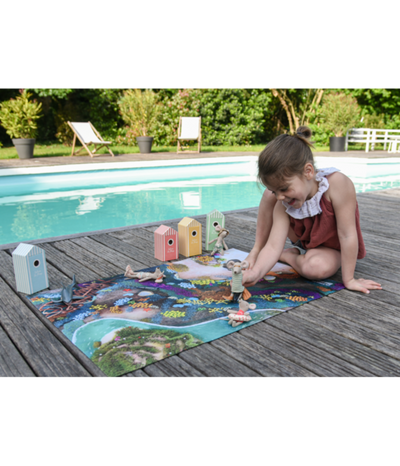 Tapis de jeu Carpeto Récif Corallien 60 x 90 cm