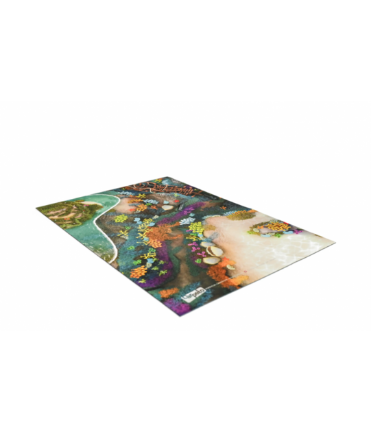 Tapis de jeu Carpeto Récif Corallien 60 x 90 cm
