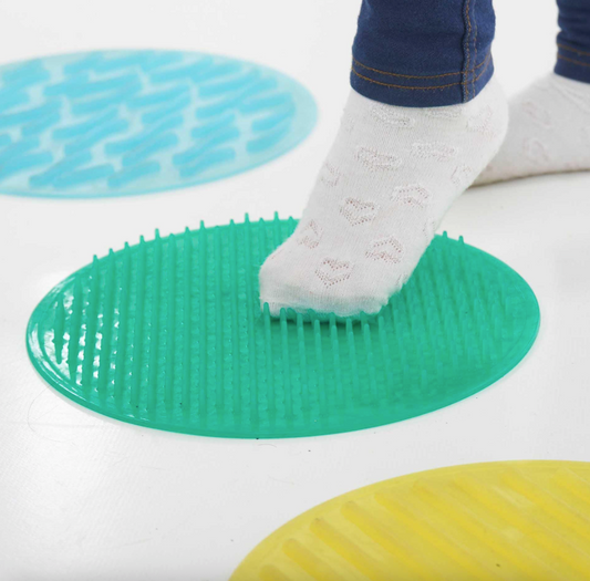 Tickit Ensemble de cercles sensoriels SiliShapes® - Lot de 10
