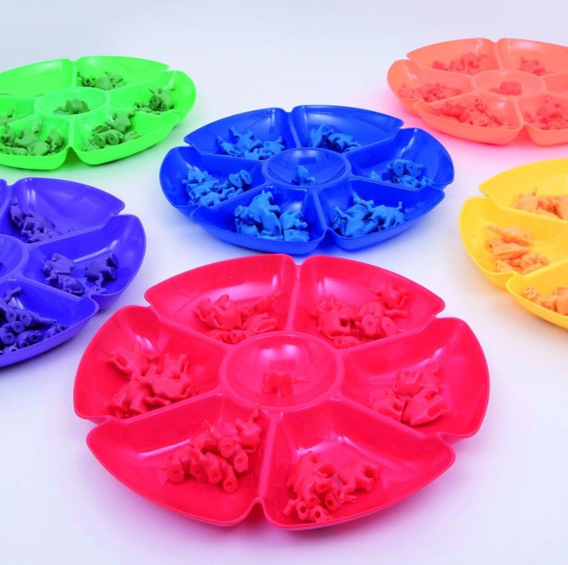 Tickit Plateaux de jeux sensoriels et de tri - Lot de 6