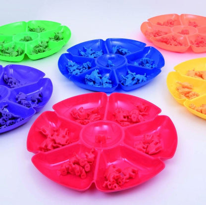 Tickit Plateaux de jeux sensoriels et de tri - Lot de 6