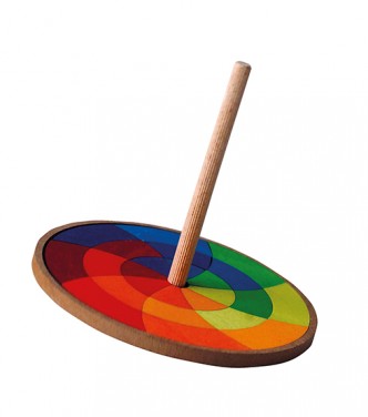 Toupie puzzle en bois GRIMMS