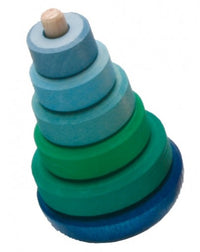 Tour vacillante à empiler bleu-vert GRIMM's