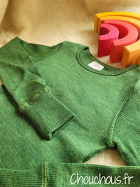 MANYMONTHS T-shirt manches longues en laine - coloris 2024
