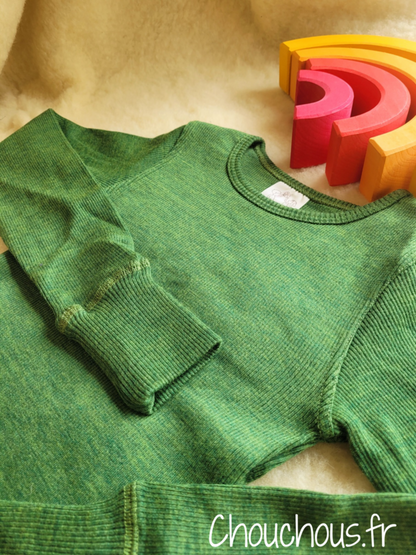 MANYMONTHS T-shirt manches longues en laine - coloris 2024