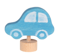 Figurine en bois Voiture bleue GRIMM's