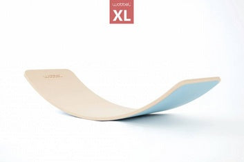 Wobbel XL Planche d'équilibre extra grande! Feutre bleu ciel